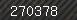 Security number