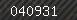 Security number